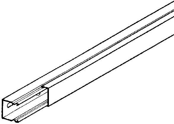 2 Mtr. Niedax LS-Minikanal LLK 16.016 E3 von Niedax