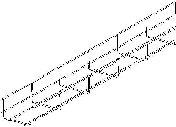 3 Mtr. Niedax Gitterrinne GR 60.060 E3 von Niedax