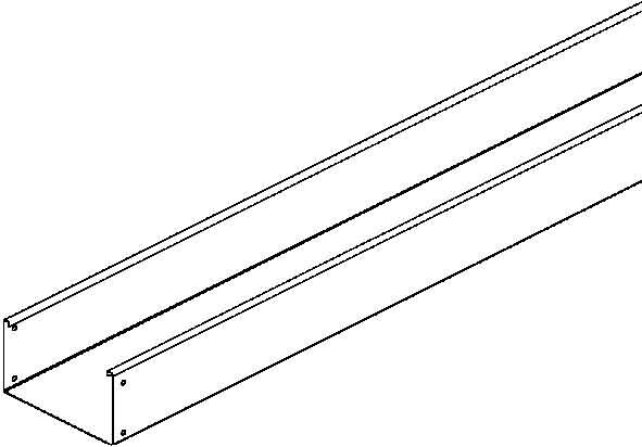 3 Mtr. Niedax Kabelrinne RLU 110.400 E3 3 Mtr. Niedax Kabelrinne RLU 110.400 E3 von Niedax
