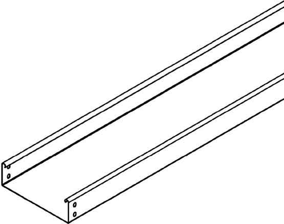 3 Mtr. Niedax Kabelrinne RLU 60.300 von Niedax