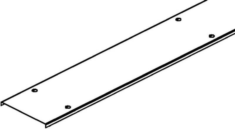 3 Mtr. Niedax Kabelrinnendeckel RDV 100 E3 von Niedax