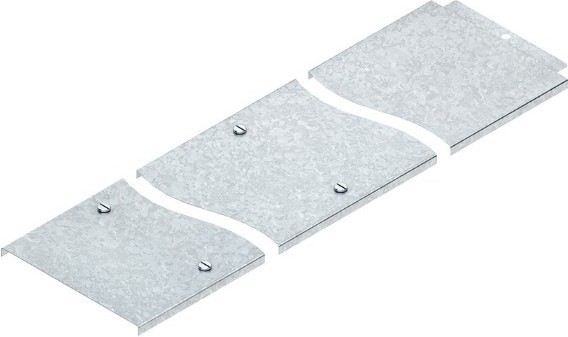 6 Mtr. Niedax Kabelrinnendeckel RDV 500 E3 von Niedax