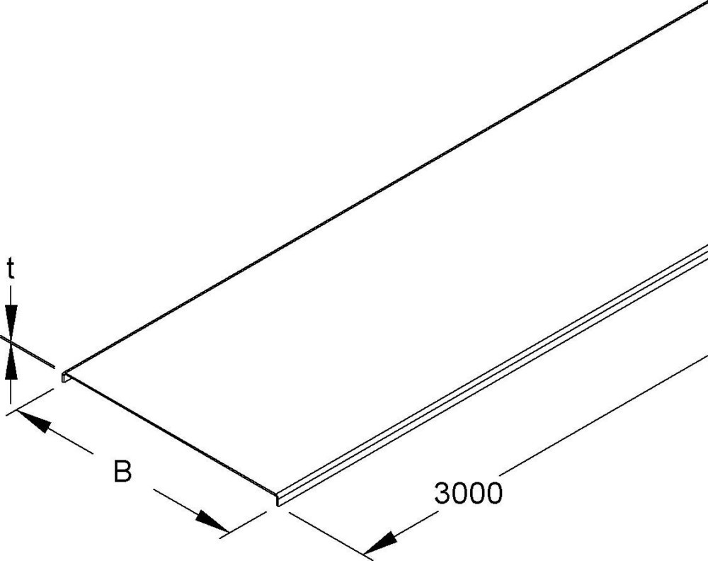 3 Mtr. Niedax Steigetrassenverkleidung STVW 400 S von Niedax