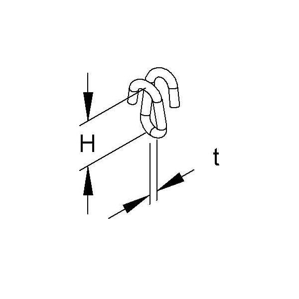 100 Stk. Niedax Notglied KCHN 100 Stk. Niedax Notglied KCHN von Niedax