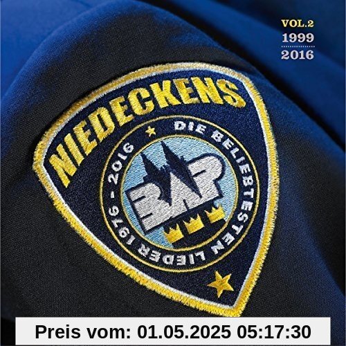 Die beliebtesten Lieder Vol. 2 (1999-2016) (180gr Vinyl + Download Voucher) [Vinyl LP] von Niedeckens Bap