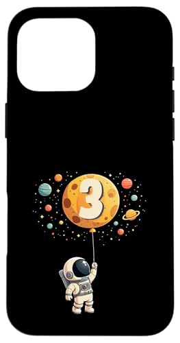 3. Geburtstag Kleiner Astronaut Weltraum Party 3 Jahre Alt Hülle für iPhone 16 Pro Max 3. Geburtstag Kleiner Astronaut Weltraum Party 3 Jahre Alt Hülle für iPhone 16 Pro Max von Niedliche Astronauten Weltraum Geburtstags Designs