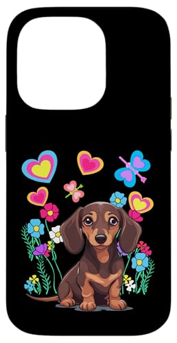 Dachshund Dackel Hunde Hund Frühling Retro Sommerzeit Kind Hülle für iPhone 14 Pro Dachshund Dackel Hunde Hund Frühling Retro Sommerzeit Kind Hülle für iPhone 14 Pro von Niedliche Tiere für Kinder