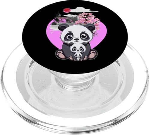 Kind Kinder Kleinkinder Mädchen Jungen Panda Bär China Asien PopSockets PopGrip für MagSafe Kind Kinder Kleinkinder Mädchen Jungen Panda Bär China Asien PopSockets PopGrip für MagSafe von Niedliche Tiere für Kinder