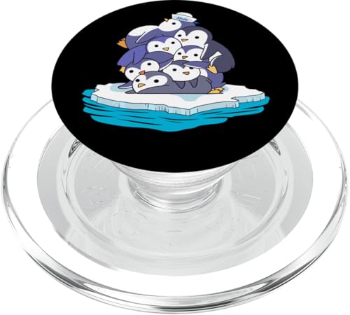 Kind Kinder lustig witzig spaßig Eisacholle Pinguin Pinguine PopSockets PopGrip für MagSafe Kind Kinder lustig witzig spaßig Eisacholle Pinguin Pinguine PopSockets PopGrip für MagSafe von Niedliche Tiere für Kinder