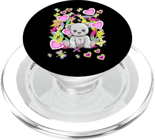 Kinder Kind Teddy Teddybär Teddybären Mädchen Jungen Bären PopSockets PopGrip für MagSafe Kinder Kind Teddy Teddybär Teddybären Mädchen Jungen Bären PopSockets PopGrip für MagSafe von Niedliche Tiere für Kinder