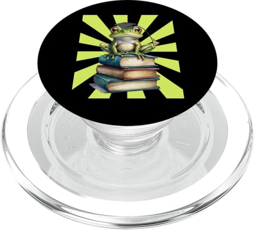 Lustiger Frosch Frösche Kinder Kind Teenager Teenie Schüler PopSockets PopGrip für MagSafe Lustiger Frosch Frösche Kinder Kind Teenager Teenie Schüler PopSockets PopGrip für MagSafe von Niedliche Tiere für Kinder