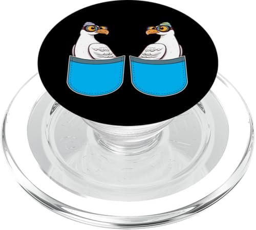Möwen Möwe Seemänner Kinder Kind Jungen Mädchen maritim PopSockets PopGrip für MagSafe Möwen Möwe Seemänner Kinder Kind Jungen Mädchen maritim PopSockets PopGrip für MagSafe von Niedliche Tiere für Kinder