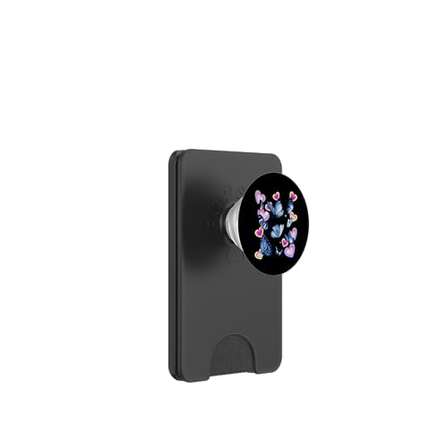 Retro Schmetterlinge Insekten Herzen Herz Frühling Sommer PopSockets PopWallet für MagSafe Retro Schmetterlinge Insekten Herzen Herz Frühling Sommer PopSockets PopWallet für MagSafe von Niedliche Tiere für Kinder