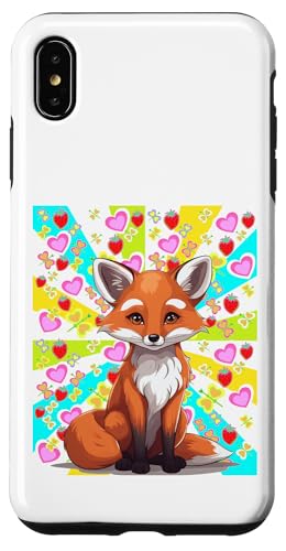 Sommer Kind Retro Füchse Kinder Füchse Vintage Erdbeeren Hülle für iPhone XS Max Sommer Kind Retro Füchse Kinder Füchse Vintage Erdbeeren Hülle für iPhone XS Max von Niedliche Tiere für Kinder