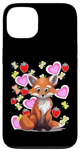 Sommer Sommerzeit Fuchs Füchse Kinder Retro 80er 90er Herzen Hülle für iPhone 13 Sommer Sommerzeit Fuchs Füchse Kinder Retro 80er 90er Herzen Hülle für iPhone 13 von Niedliche Tiere für Kinder