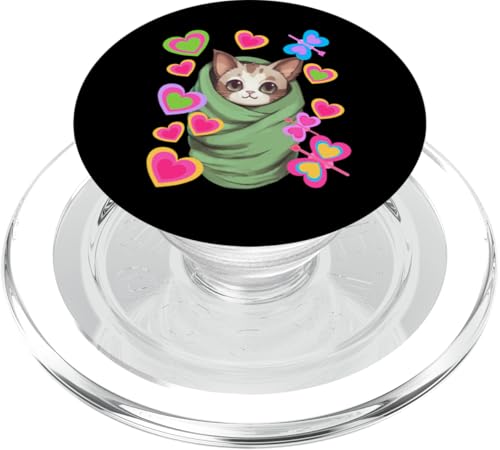 Süße Katze Baby Katzen Kätzchen Kinder Kind Kleinkind Geburt PopSockets PopGrip für MagSafe Süße Katze Baby Katzen Kätzchen Kinder Kind Kleinkind Geburt PopSockets PopGrip für MagSafe von Niedliche Tiere für Kinder