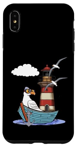 maritim Möwen Möwe Boot Seemänner Schifffahrt Leuchtturm Hülle für iPhone XS Max maritim Möwen Möwe Boot Seemänner Schifffahrt Leuchtturm Hülle für iPhone XS Max von Niedliche Tiere für Kinder