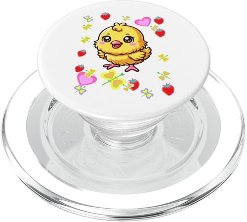 süßes Küken Retro Sommerzeit Vintage Sommerzeit Kinder Kind PopSockets PopGrip für MagSafe süßes Küken Retro Sommerzeit Vintage Sommerzeit Kinder Kind PopSockets PopGrip für MagSafe von Niedliche Tiere für Kinder