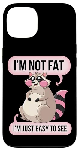 Lustiger Waschbär Mollig Tier Humor Gemütlich Faul Hülle für iPhone 13 von Niedlicher Waschbär Tierliebhaber Humor Geschenk
