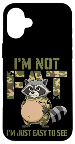 Lustiger Waschbär Mollig Tier Humor Gemütlich Faul Hülle für iPhone 16 Plus Lustiger Waschbär Mollig Tier Humor Gemütlich Faul Hülle für iPhone 16 Plus von Niedlicher Waschbär Tierliebhaber Humor Geschenk
