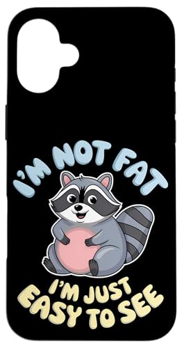 Lustiger Waschbär Mollig Tier Humor Gemütlich Faul Hülle für iPhone 16 Plus Lustiger Waschbär Mollig Tier Humor Gemütlich Faul Hülle für iPhone 16 Plus von Niedlicher Waschbär Tierliebhaber Humor Geschenk