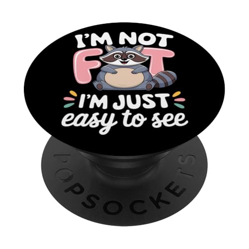 Lustiger Waschbär Mollig Tier Humor Gemütlich Faul PopSockets Klebender PopGrip Lustiger Waschbär Mollig Tier Humor Gemütlich Faul PopSockets Klebender PopGrip von Niedlicher Waschbär Tierliebhaber Humor Geschenk