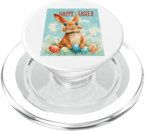Niedliches Osterhasenmotiv Osterhase Ostereier Ostern Design PopSockets PopGrip für MagSafe von Niedliches Osterhasendesign zum Osterfest Lustig