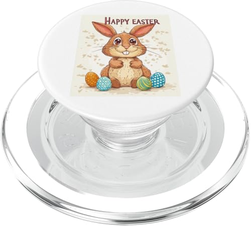Niedliches Osterhasenmotiv Osterhase Ostereier Ostern Design PopSockets PopGrip für MagSafe von Niedliches Osterhasendesign zum Osterfest Lustig