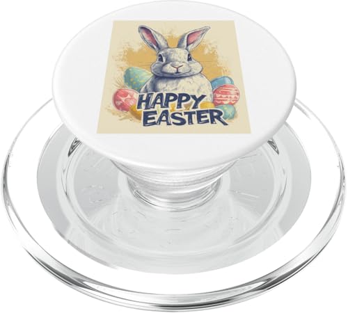 Niedliches Osterhasenmotiv Osterhase Ostereier Ostern Design PopSockets PopGrip für MagSafe von Niedliches Osterhasendesign zum Osterfest Lustig