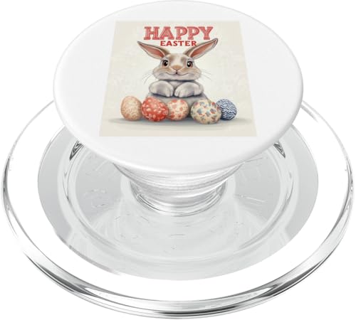 Niedliches Osterhasenmotiv Osterhase Ostereier Ostern Design PopSockets PopGrip für MagSafe von Niedliches Osterhasendesign zum Osterfest Lustig