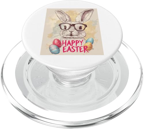 Niedliches Osterhasenmotiv Osterhase Ostereier Ostern Design PopSockets PopGrip für MagSafe von Niedliches Osterhasendesign zum Osterfest Lustig
