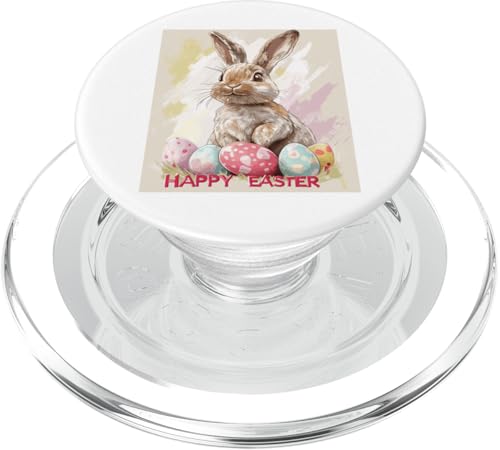 Niedliches Osterhasenmotiv Osterhase Ostereier Ostern Design PopSockets PopGrip für MagSafe von Niedliches Osterhasendesign zum Osterfest Lustig