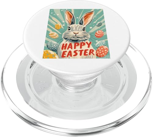 Niedliches Osterhasenmotiv Osterhase Ostereier Ostern Design PopSockets PopGrip für MagSafe von Niedliches Osterhasendesign zum Osterfest Lustig