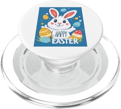 Niedliches Osterhasenmotiv Osterhase Ostereier Ostern Design PopSockets PopGrip für MagSafe von Niedliches Osterhasendesign zum Osterfest Lustig