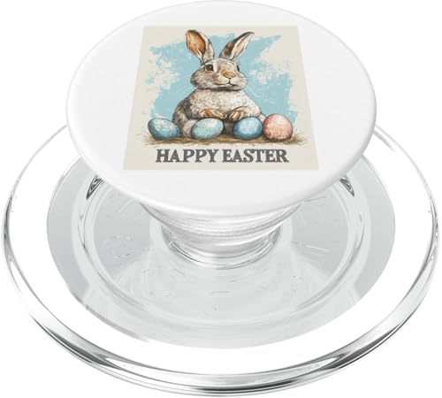 Niedliches Osterhasenmotiv Osterhase Ostereier Ostern Design PopSockets PopGrip für MagSafe von Niedliches Osterhasendesign zum Osterfest Lustig