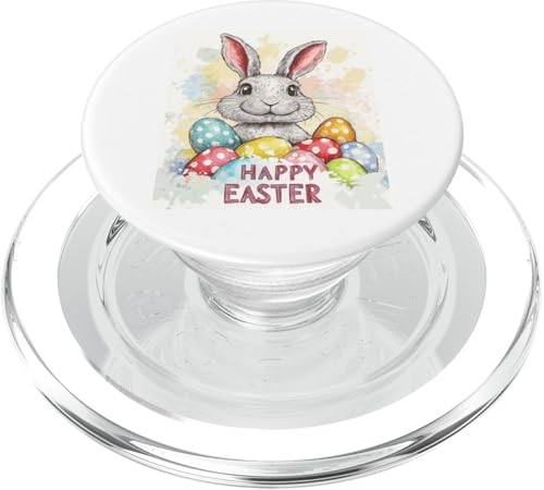 Niedliches Osterhasenmotiv Osterhase Ostereier Ostern Design PopSockets PopGrip für MagSafe von Niedliches Osterhasendesign zum Osterfest Lustig