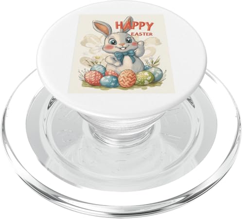 Niedliches Osterhasenmotiv Osterhase Ostereier Ostern Design PopSockets PopGrip für MagSafe von Niedliches Osterhasendesign zum Osterfest Lustig
