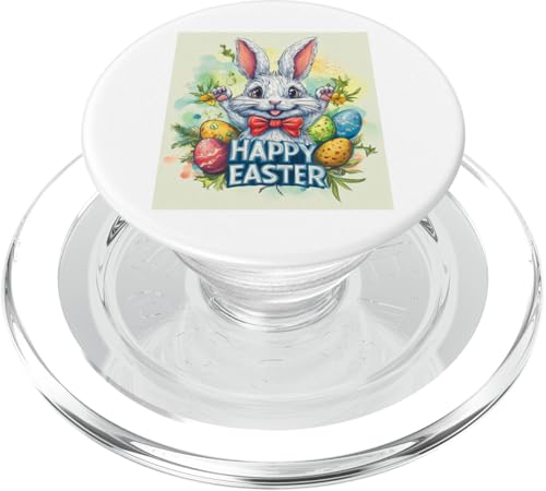 Niedliches Osterhasenmotiv Osterhase Ostereier Ostern Design PopSockets PopGrip für MagSafe von Niedliches Osterhasendesign zum Osterfest Lustig