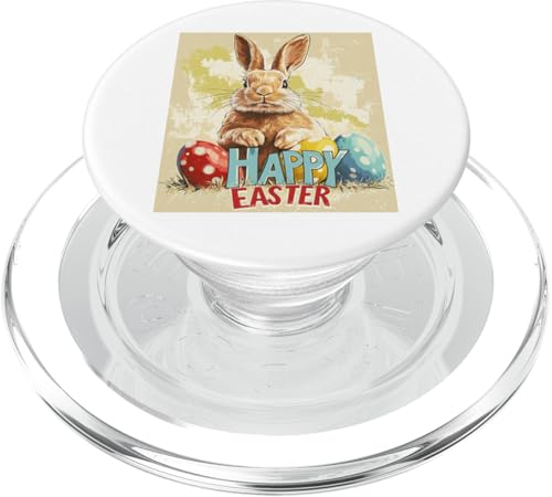Niedliches Osterhasenmotiv Osterhase Ostereier Ostern Design PopSockets PopGrip für MagSafe von Niedliches Osterhasendesign zum Osterfest Lustig