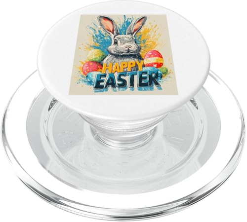 Niedliches Osterhasenmotiv Osterhase Ostereier Ostern Design PopSockets PopGrip für MagSafe von Niedliches Osterhasendesign zum Osterfest Lustig