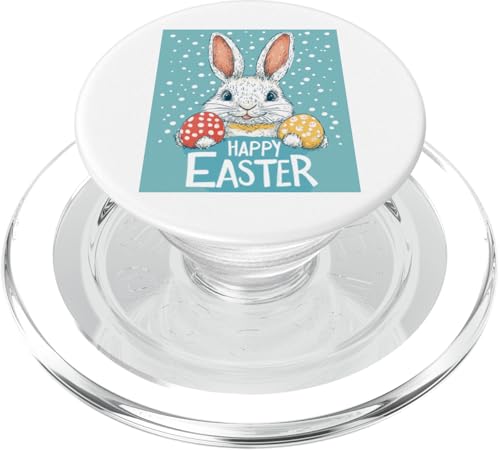 Niedliches Osterhasenmotiv Osterhase Ostereier Ostern Design PopSockets PopGrip für MagSafe von Niedliches Osterhasendesign zum Osterfest Lustig
