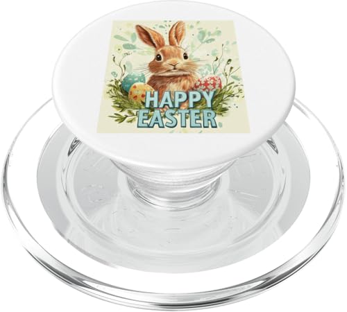 Niedliches Osterhasenmotiv Osterhase Ostereier Ostern Design PopSockets PopGrip für MagSafe von Niedliches Osterhasendesign zum Osterfest Lustig