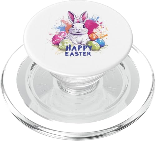Niedliches Osterhasenmotiv Osterhase Ostereier Ostern Design PopSockets PopGrip für MagSafe von Niedliches Osterhasendesign zum Osterfest Lustig