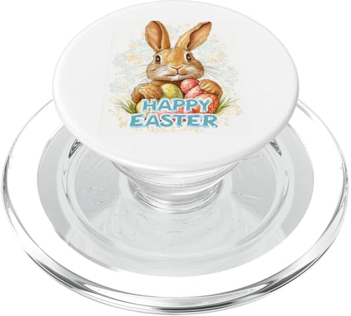Niedliches Osterhasenmotiv Osterhase Ostereier Ostern Design PopSockets PopGrip für MagSafe von Niedliches Osterhasendesign zum Osterfest Lustig