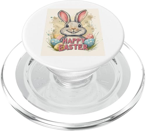 Niedliches Osterhasenmotiv Osterhase Ostereier Ostern Design PopSockets PopGrip für MagSafe von Niedliches Osterhasendesign zum Osterfest Lustig