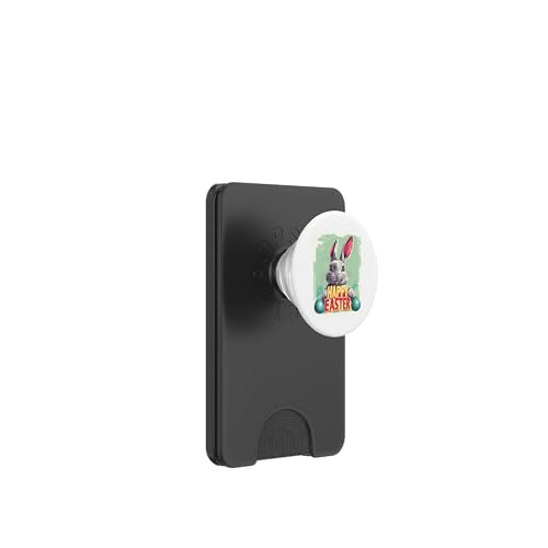 Niedliches Osterhasenmotiv Osterhase Ostereier Ostern Design PopSockets PopWallet für MagSafe von Niedliches Osterhasendesign zum Osterfest Lustig