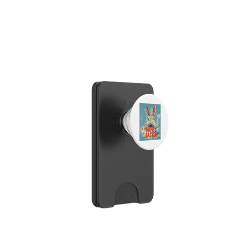 Niedliches Osterhasenmotiv Osterhase Ostereier Ostern Design PopSockets PopWallet für MagSafe von Niedliches Osterhasendesign zum Osterfest Lustig
