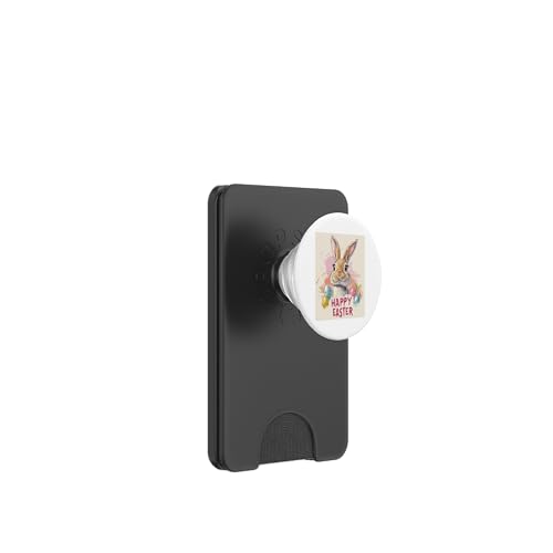 Niedliches Osterhasenmotiv Osterhase Ostereier Ostern Design PopSockets PopWallet für MagSafe von Niedliches Osterhasendesign zum Osterfest Lustig