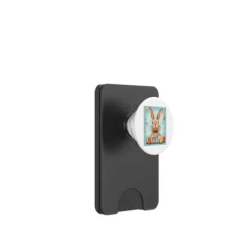 Niedliches Osterhasenmotiv Osterhase Ostereier Ostern Design PopSockets PopWallet für MagSafe von Niedliches Osterhasendesign zum Osterfest Lustig