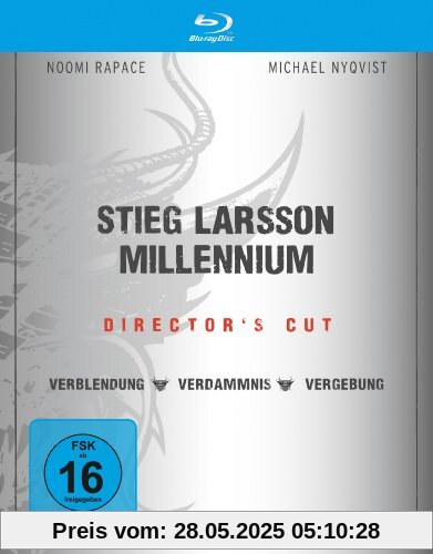 Stieg Larsson - Millennium Trilogie (Director's Cut) [Blu-ray] von Niels Arden Oplev